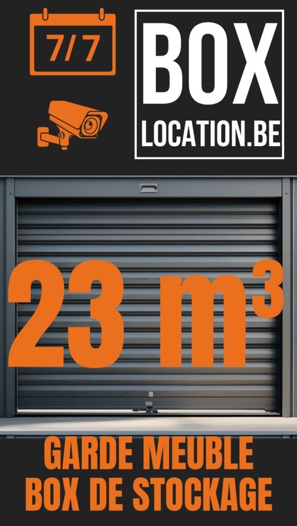 Location Box de stockage Garde-Meuble 23m³