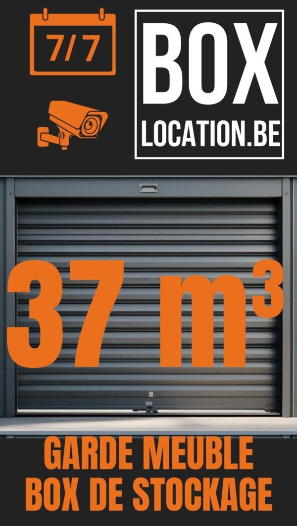 Location Box de stockage Garde- Meuble 37 m³