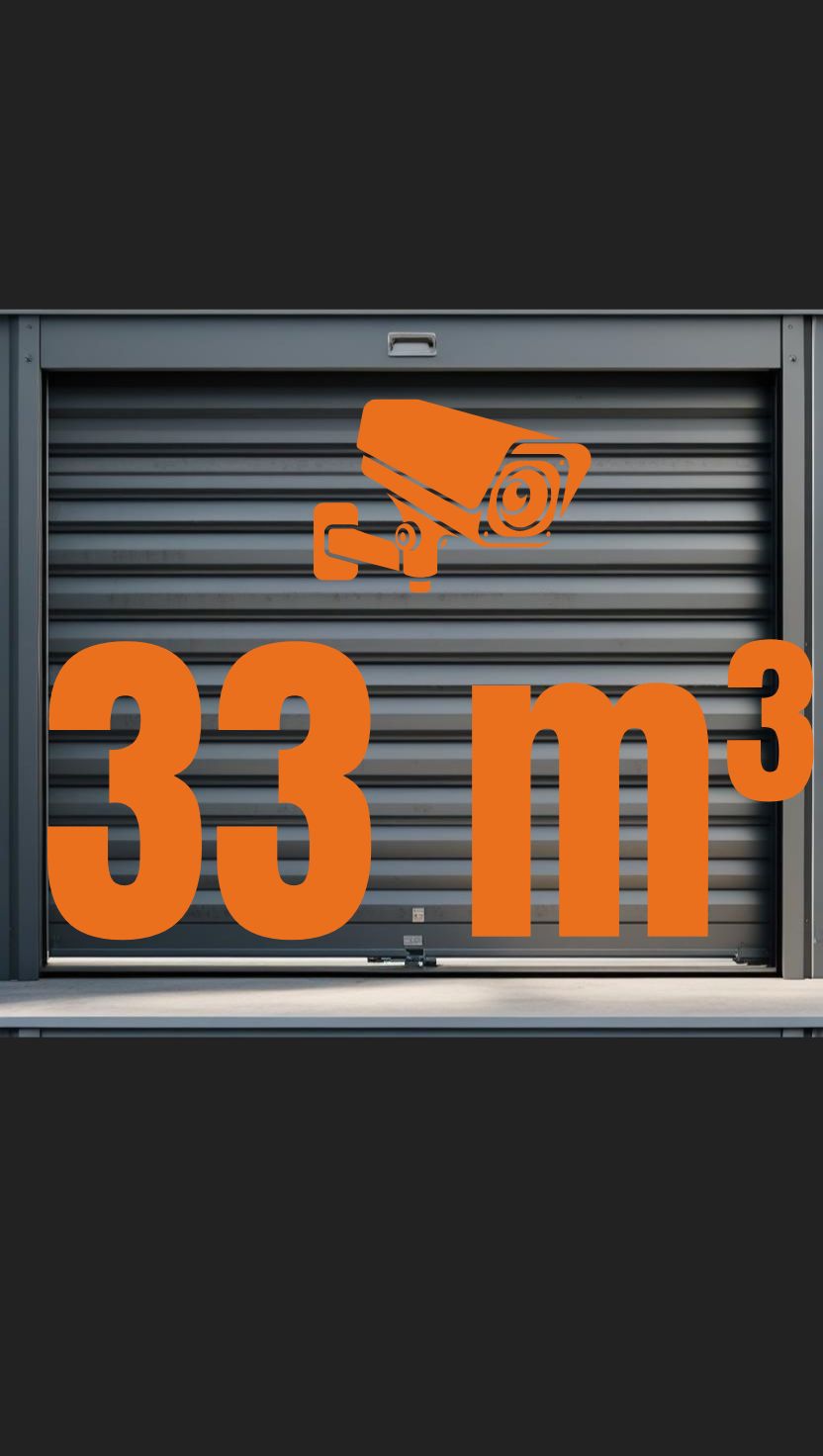 Location Box de Stockage & Garde-Meuble 33 m³