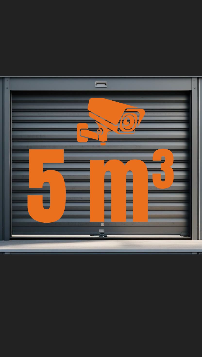 Location Box de Stockage & Garde-Meuble 5 m³