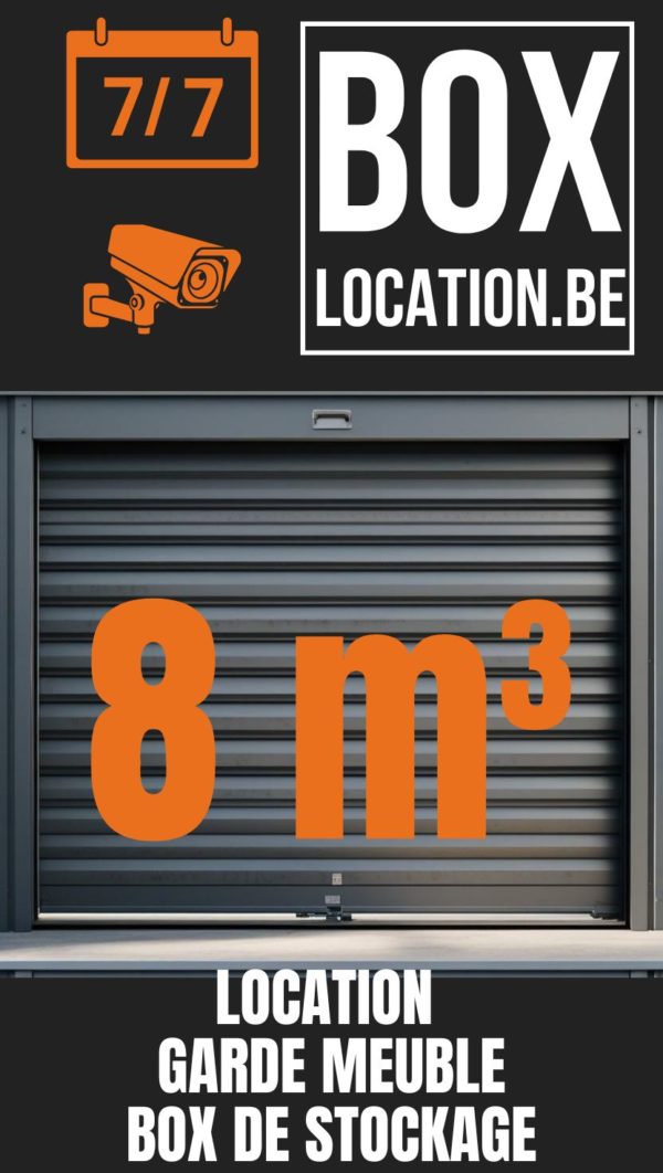 Location Box de stockage Garde-Meuble 8 m³