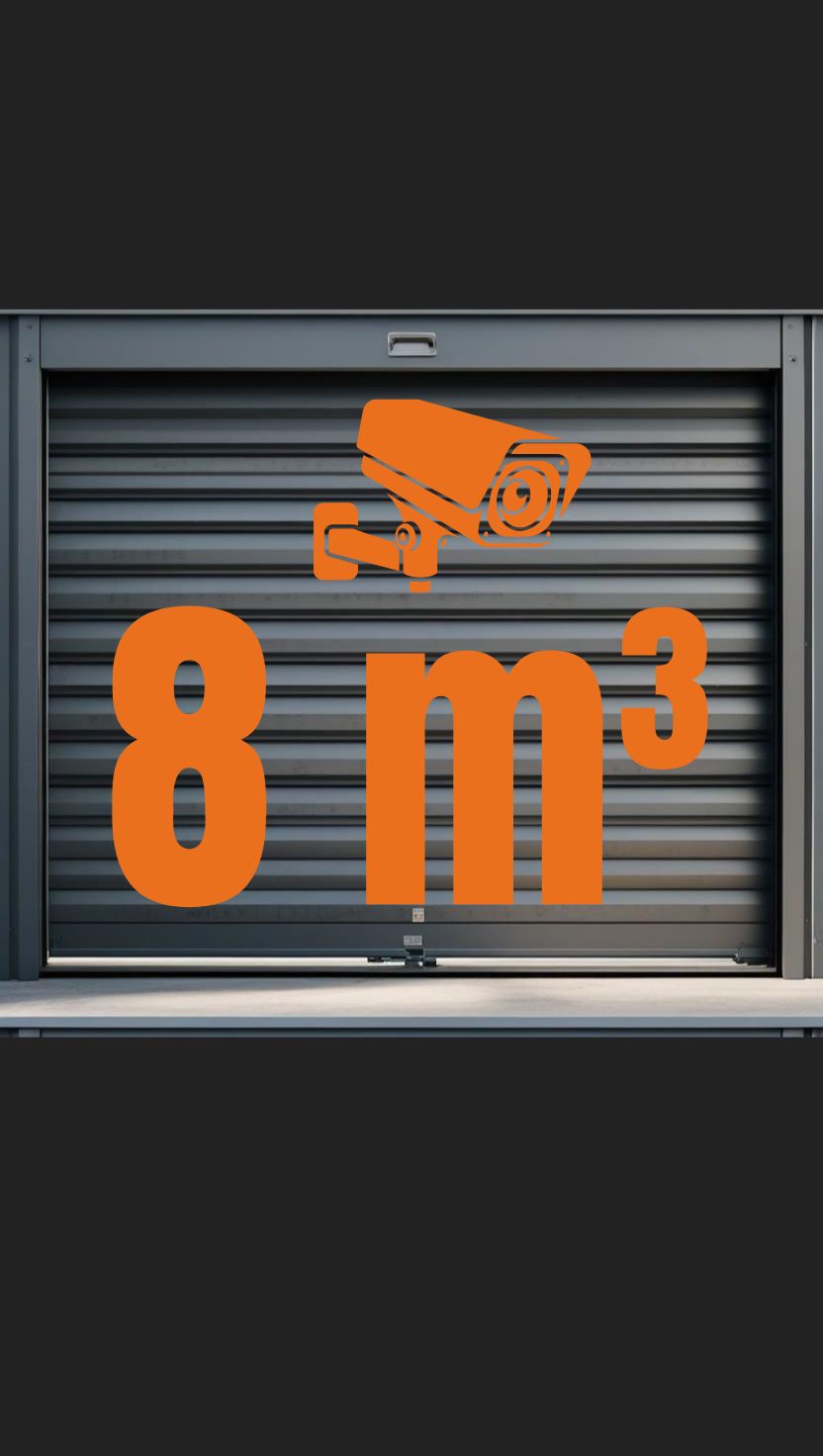 Location Box de Stockage & Garde-Meuble 8 m³